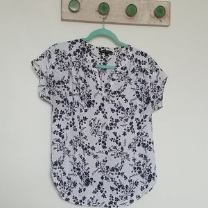 🐦 Small blue and white shirt